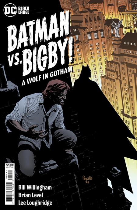 Batman vs Bigby A Wolf In Gotham #1 Cvr A Yanick Paque - Comics
