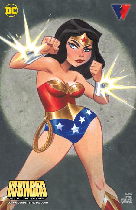 Wonder Woman 80th Anniversary 100-Page Super Spectacular Cvr D Bruce Timm Animated Inspired - Comics