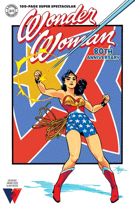 Wonder Woman 80th Anniversary 100-Page Super Spectacular Cvr F Amy Reeder Golden Age Variant - Comics