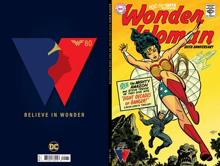 Wonder Woman 80th Anniversary 100-Page Super Spectacular Cvr G Michael Cho Silver Age Variant - Comics