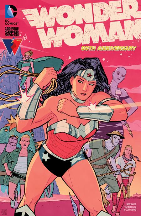 Wonder Woman 80th Anniversary 100-Page Super Spectacular Cvr I Cliff Change Modern Age Variant - Comics