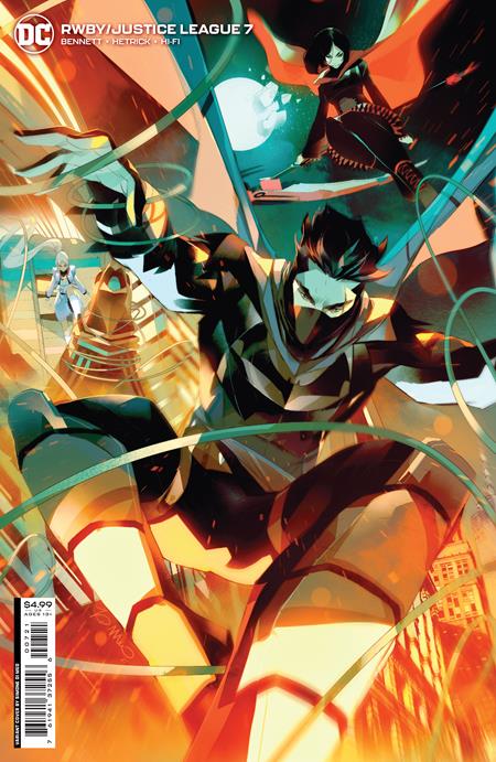 Rwby Justice League #7 Cvr B Simone Di Meo Variant - Comics