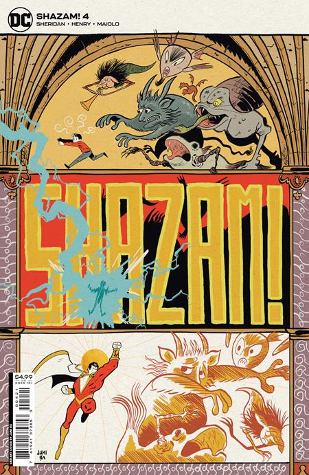 Shazam #4 Cvr B Juni Ba Variant - Comics