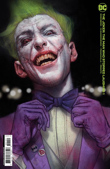 Joker The Man Who Stopped Laughing #1 Ben Oliver Variant - Comics