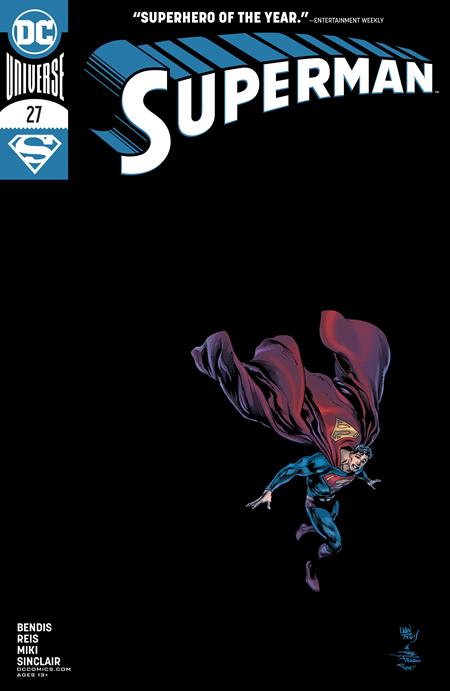 Superman #27 Cvr A Ivan Reis & Danny Miki - Comics