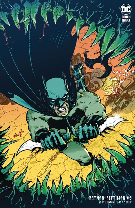 Batman Reptilian #6 Cvr B Cully Hamner Variant of 6 - Comics