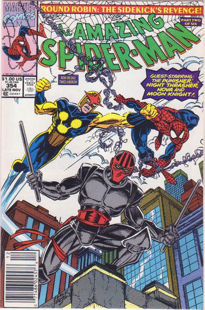 Amazing Spider-Man Vol 1 (1963) #354 Newsstand Edition