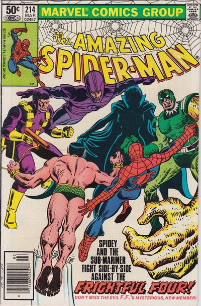 Amazing Spider-Man Vol 1 (1963) #214 Newsstand Edition