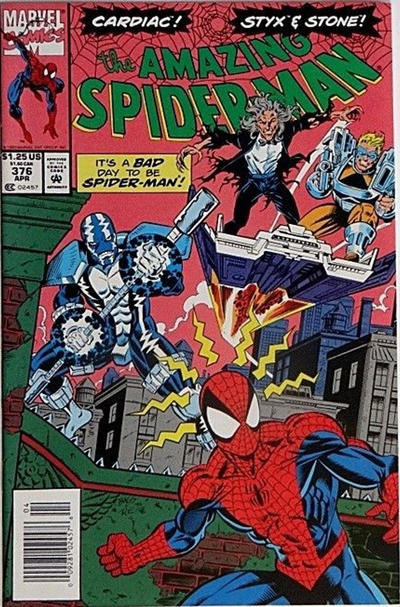 Amazing Spider-Man Vol 1 (1963) #376 Newsstand Edition