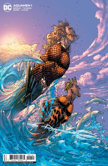 Aquamen #1 Cvr F Jim Lee & Scott Williams Card Stock Variant - Comics