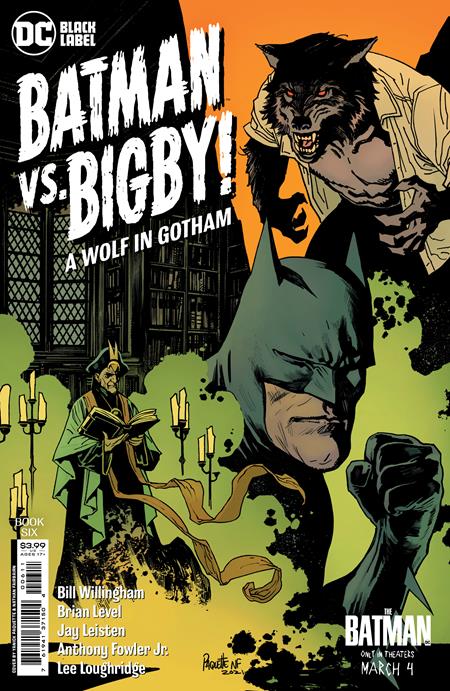 Batman vs Bigby A Wolf In Gotham #6 Cvr A Yanick Paquette (of 6) - Comics