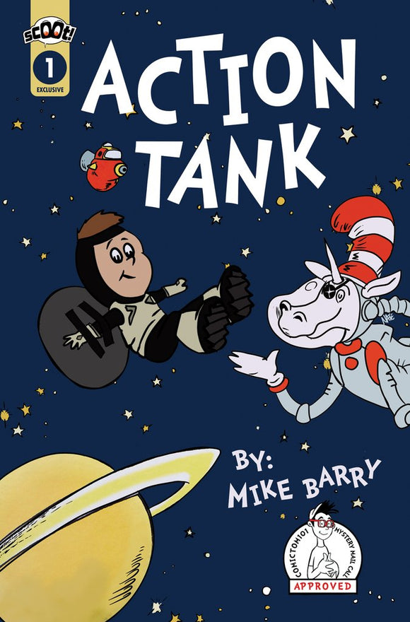 Action Tank #1 Dr Seuss Variant Homage Cover