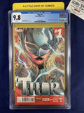 Thor #1 CGC 9.8 1st appearance and 1st Cover of Jane Foster as Thor MCU