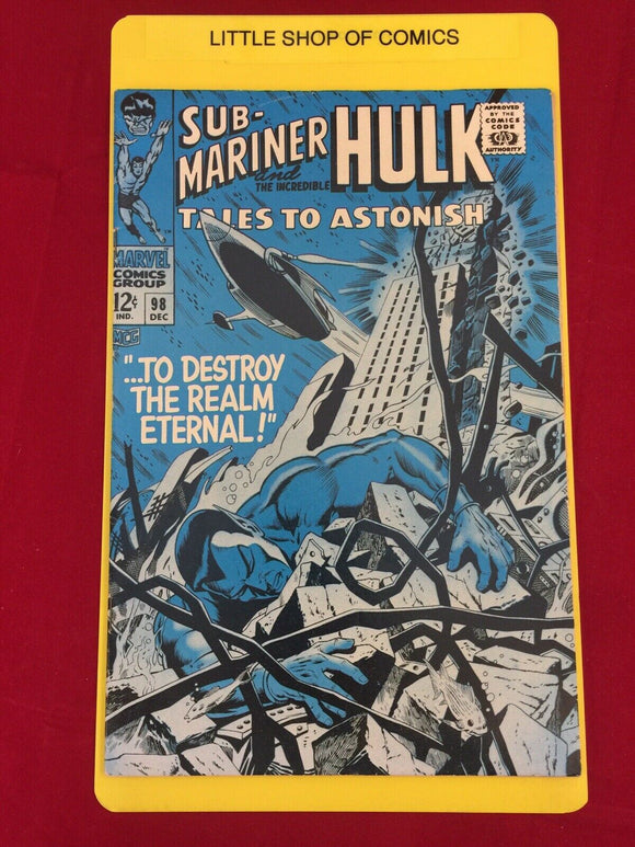 Tales to Astonish (1959) #98 FNVF Sub-Mariner Hulk 1st Lord Seth