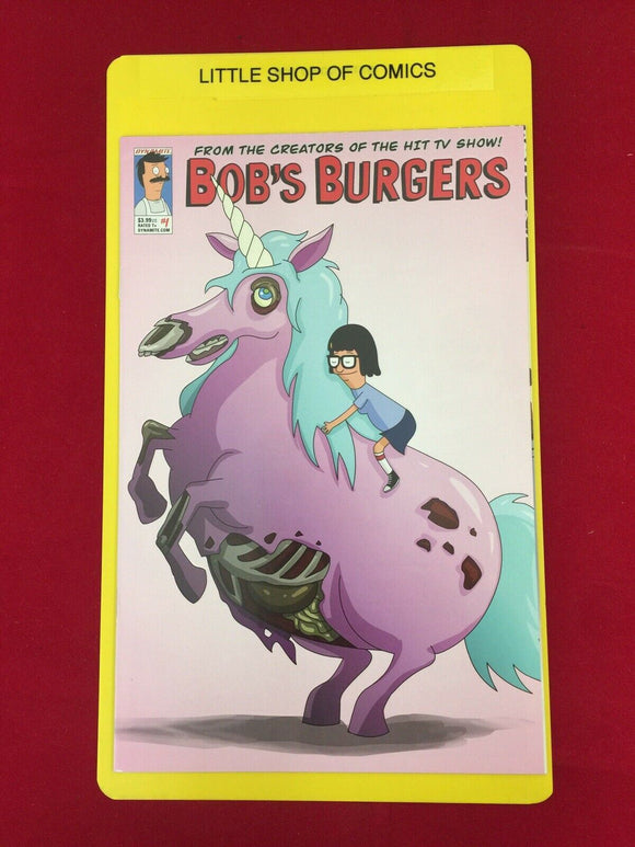 Bobs Burgers (2014) #1 3rd Print Zombie Unicorn Variant VFNM