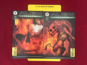 Alien Resurrection 1 2 Dark Horse Comics Complete Set 1997 See Photos