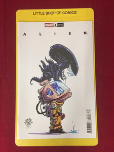 Alien #1 Skottie Young Variant VFNM 1st Alpha Alien Cameo Marvel 2021