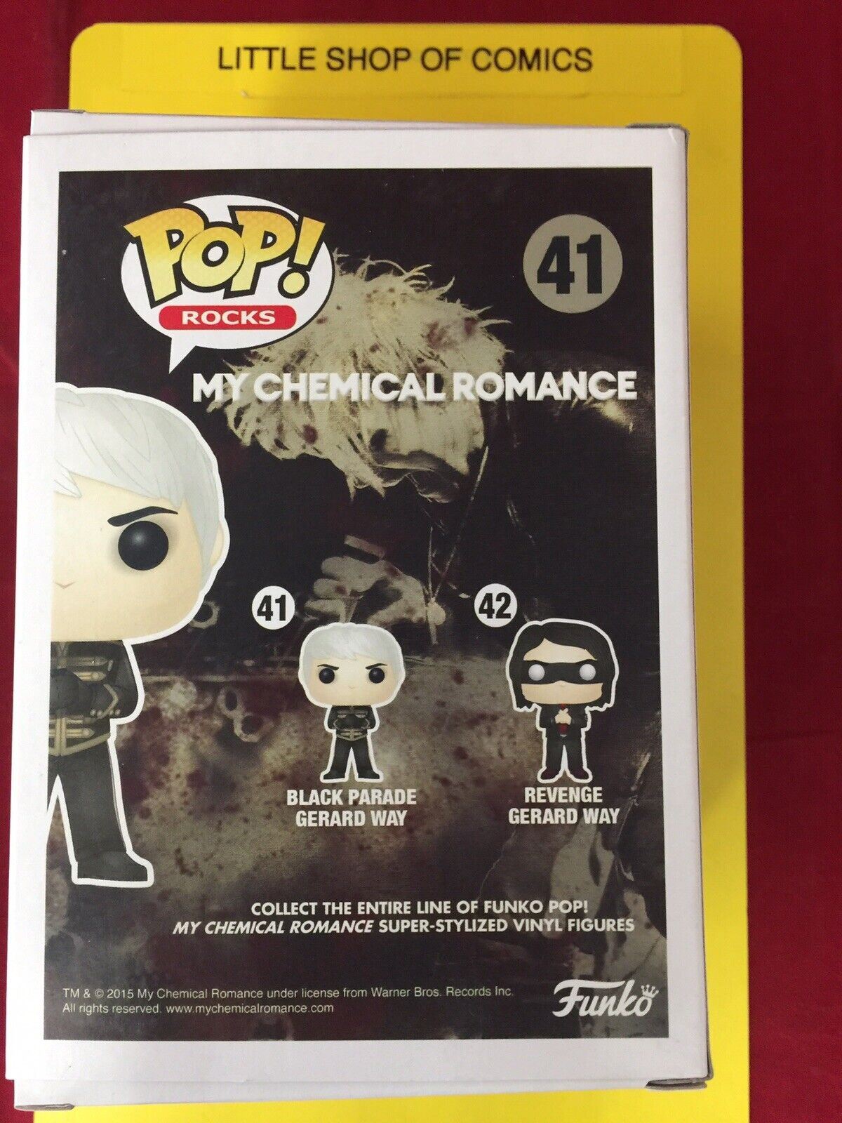 Black Parade Gerard Way Funko Pop- store 41