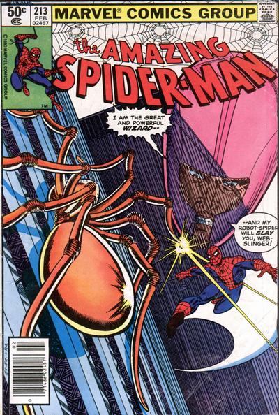 Amazing Spider-Man Vol 1 (1963) #213 Newsstand Edition