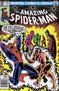 Amazing Spider-Man Vol 1 (1963) #215 Newsstand Edition