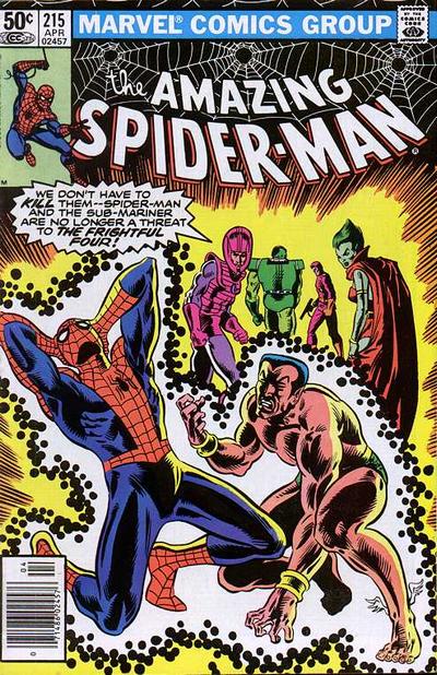 Amazing Spider-Man Vol 1 (1963) #215 Newsstand Edition