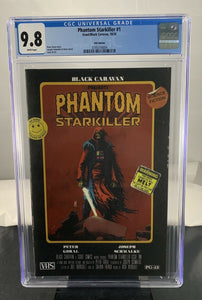 Phantom Starkiller #1 CGC 9.8 VHS Secret Variant Ltd 400 Scout Comics