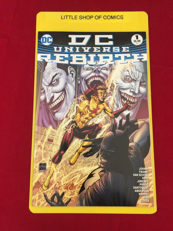 DC Universe Rebirth (2016) #1 4th Print NM Three Jokers Cover