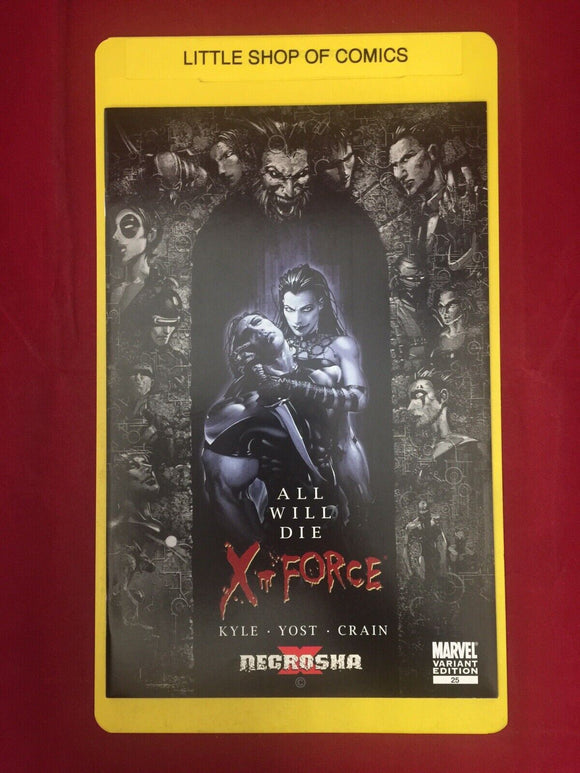 X-Force #25 1:15 Bram Stoker's Dracula Homage Variant NM Marvel 2008