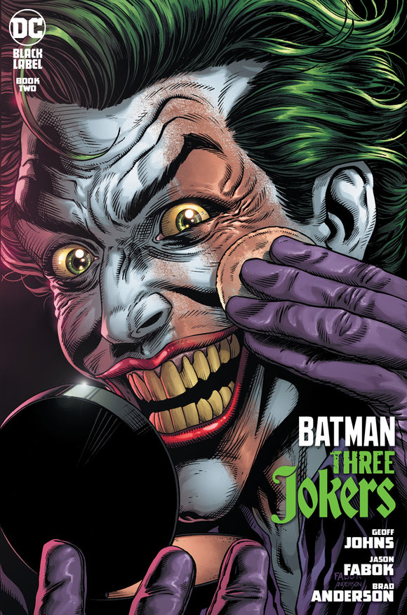 Batman Three Jokers #2 Premium Var F Applying Makeup