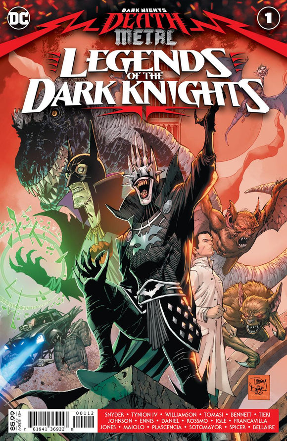 Dark Nights Death Metal Legends of The Dark Knights #1 2nd Print