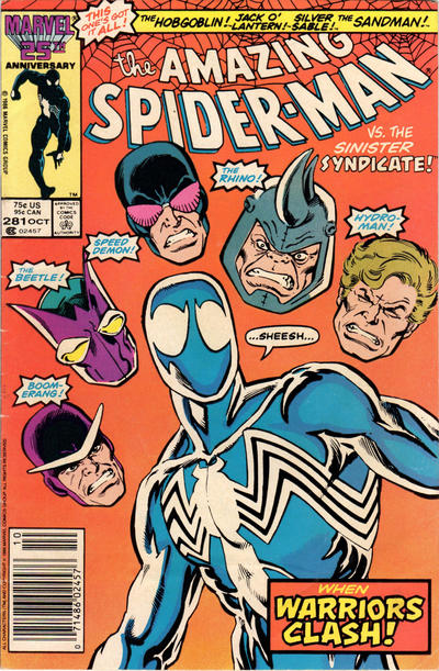 Amazing Spider-Man Vol 1 (1963) #281 Newsstand Edition