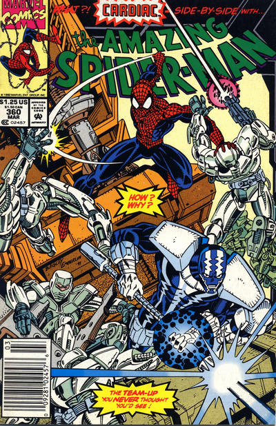 Amazing Spider-Man Vol 1 (1963) #360 Newsstand Edition