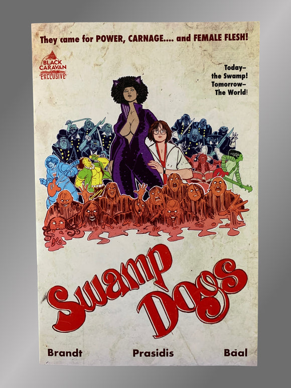 Swamp Dogs #1 Horror Movie Variant-A Little Shop of Comics Exclusive