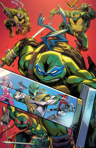 Power Rangers Teenage Mutant Ninja Turtles #4 Foc Var