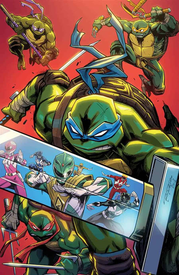 Power Rangers Teenage Mutant Ninja Turtles #4 Foc Var