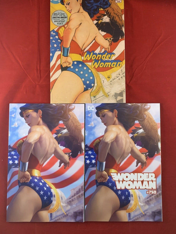 Wonder Woman #750 Artgerm Variant Set
