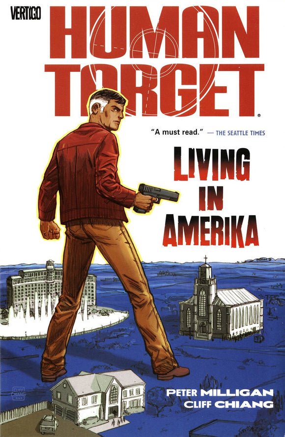 Human Target Living In Amerika Tp (Sep040387) (Mr)