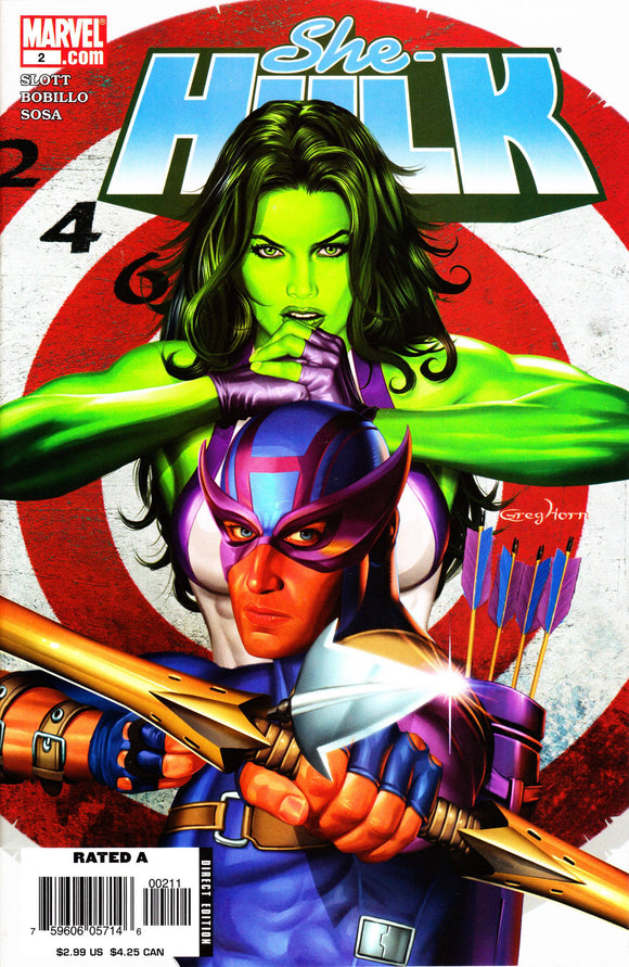 She-Hulk Vol 2 (2005) #2 - BACK ISSUES