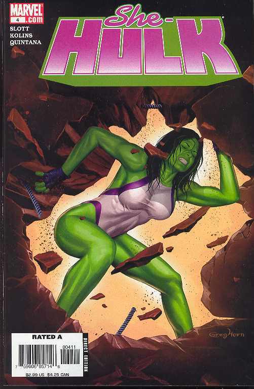 She-Hulk Vol 2 (2005) #4 - BACK ISSUES