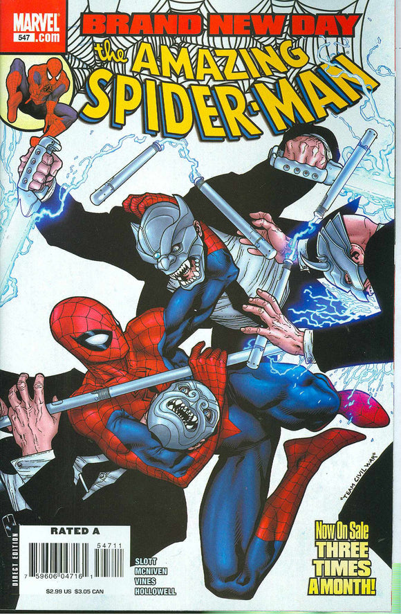 Amazing Spider-Man Vol 1 (1963) #547 - BACK ISSUES