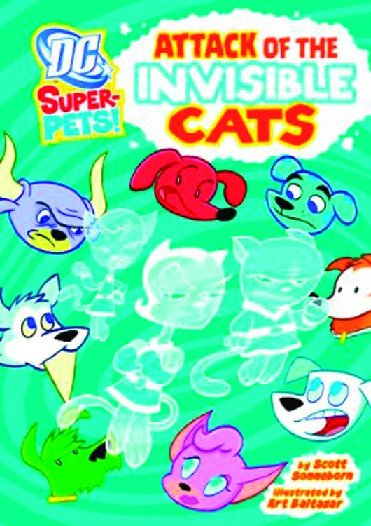 Dc Super Pets Yr Tp Attack Of The Invisible Cats