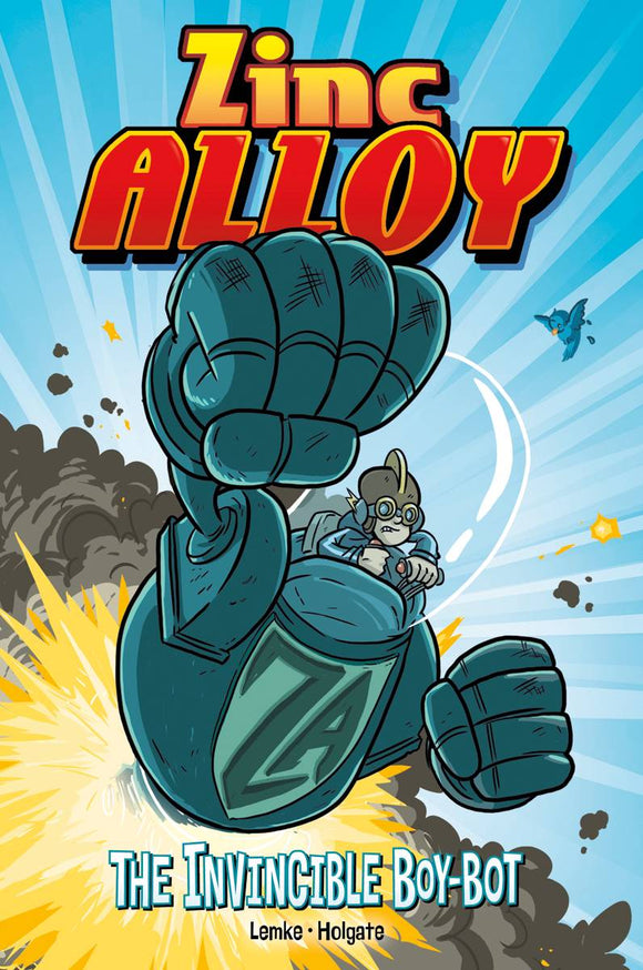 Zinc Alloy Gn Vol 01 Incredible Boy Bot