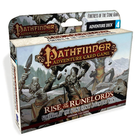 Pathfinder Adv Card Game Fortress O/T Stone Giants Adv Deck