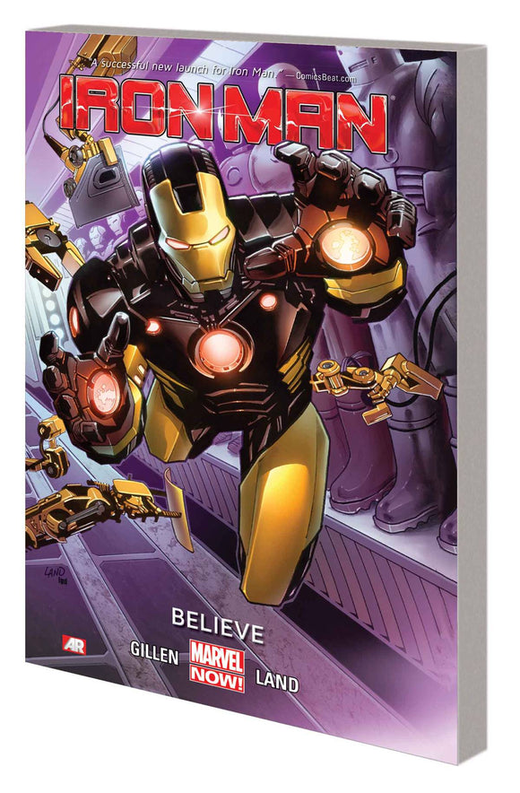 Iron Man Tp Vol 01 Believe