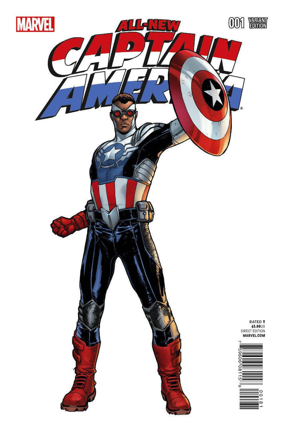 All New Captain America #1 Pichelli Variant - BACK ISSUES