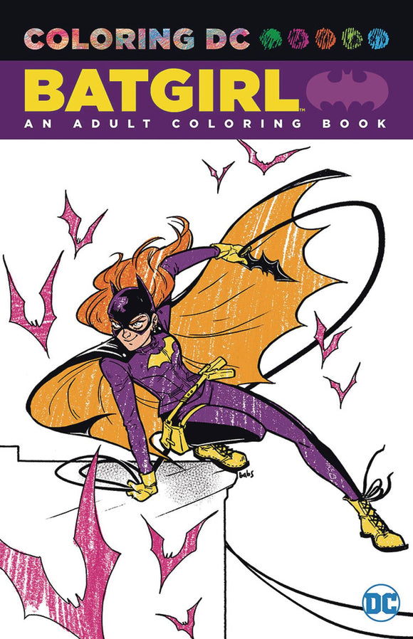 Batgirl An Adult Coloring Book Tp