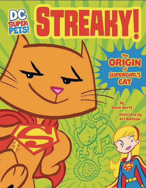Dc Super Pets Streaky Origin of Supergirls Cat - Books