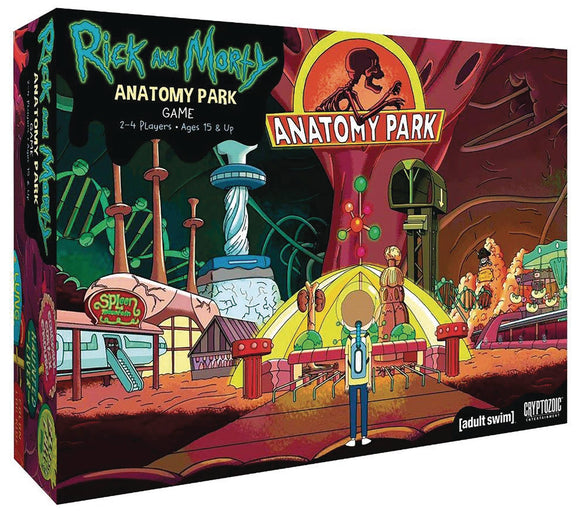 Rick And Morty Anatomy Park Board Game