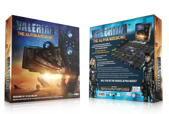 Valerian Alpha Missions Board Game