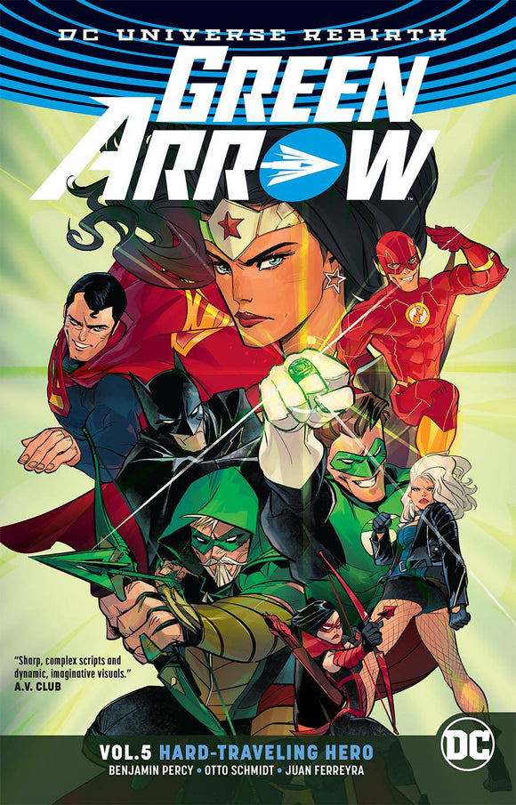 Green Arrow Tp Vol 05 Hard Traveling Hero Rebirth
